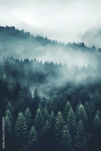 fog in the forest © Jakob
