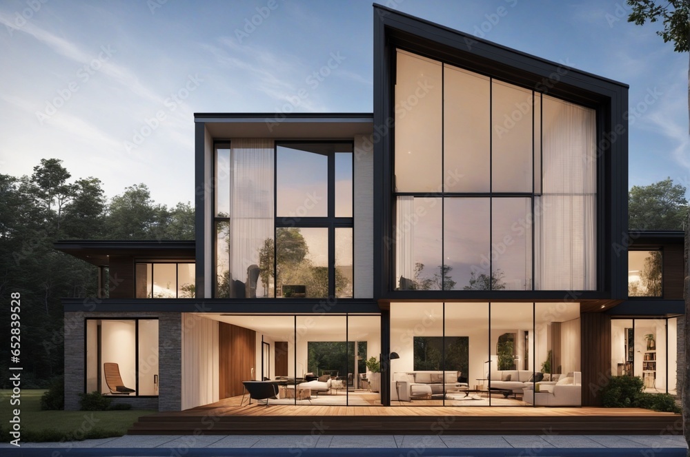 a wonderful modern house a wonderful modern house