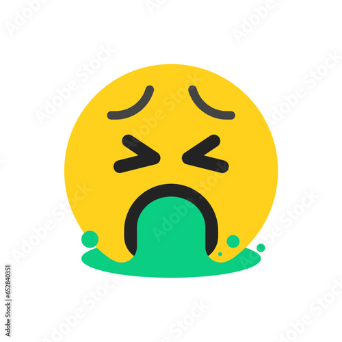 Nausea Face - Emoticon