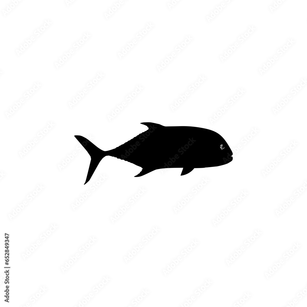 The giant trevally (Caranx ignobilis), also known as the lowly trevally, barrier trevally, ronin jack, giant kingfish, GT Fish, or ulua, is a species of large marine fish classified in the jack family The giant trevally (Caranx ignobilis), also known as the lowly trevally, barrier trevally, ronin jack, giant kingfish, GT Fish, or ulua, is a species of large marine fish classified in the jack family