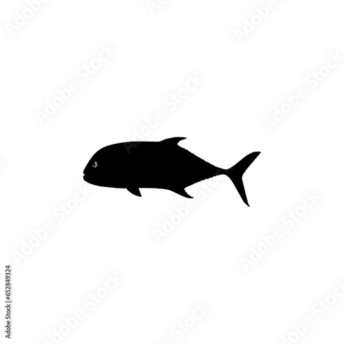 The giant trevally  Caranx ignobilis   also known as the lowly trevally  barrier trevally  ronin jack  giant kingfish  GT Fish  or ulua  is a species of large marine fish classified in the jack family