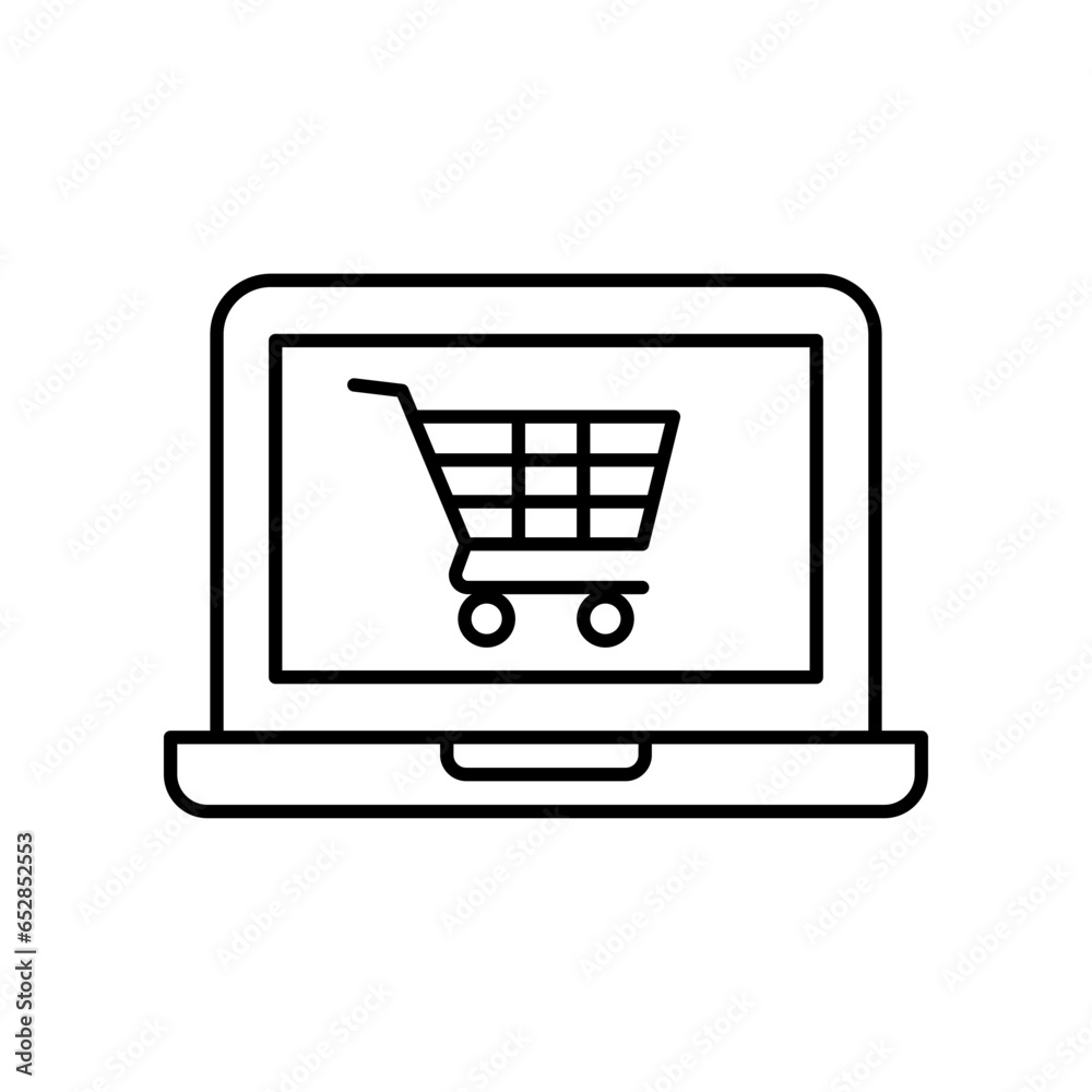 Online shop icon. Marketing symbol template. vector design. Online shop icon. Marketing symbol template. vector design.