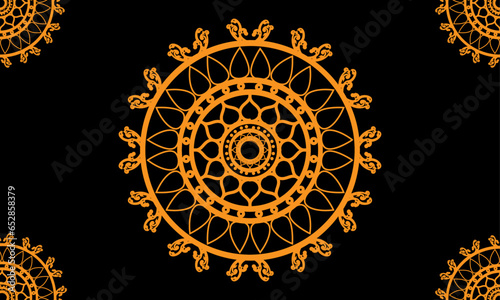 Creative luxury  mandala background
