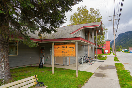 Public Library of Skagway, Alaska, in the Klondike Gold Rush National Historic Park photo