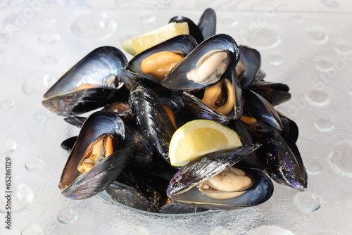 piatti di pesce e Amburgher photo