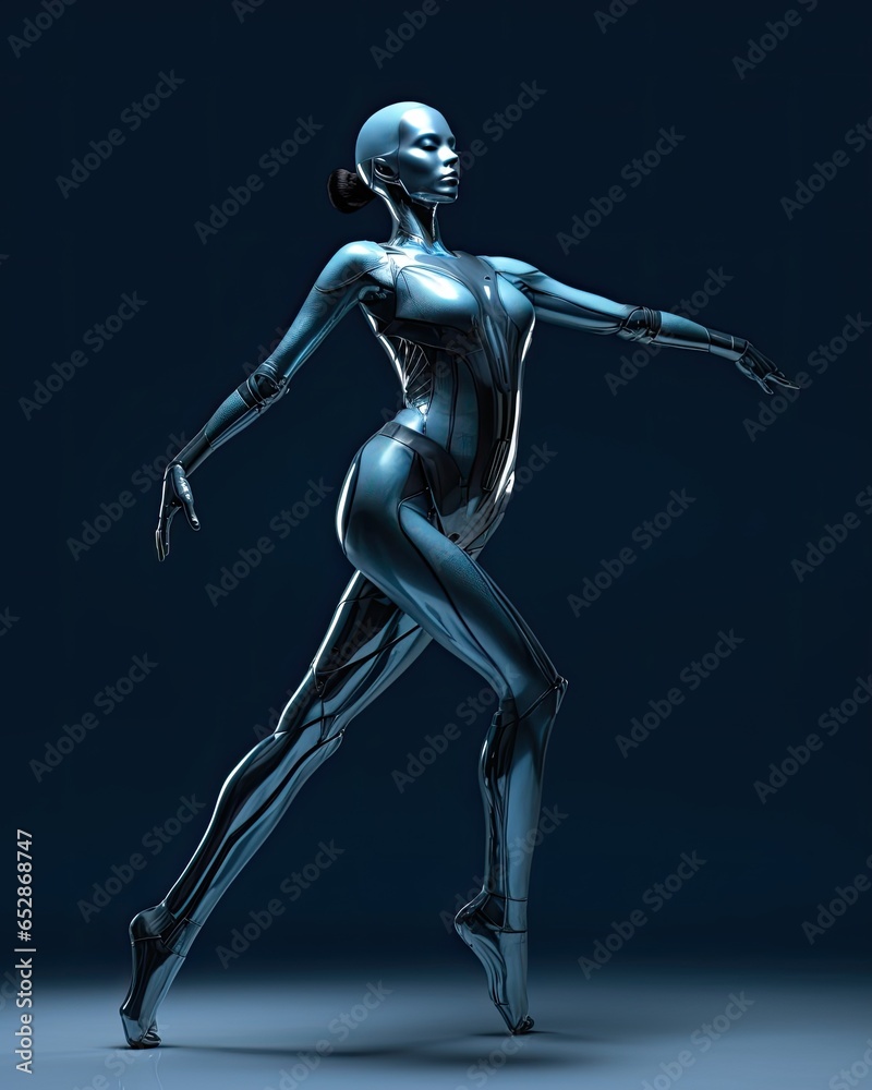 Humanoid Artificial Intelligence Ballet Dancer Humanoid Artificial Intelligence Ballet Dancer