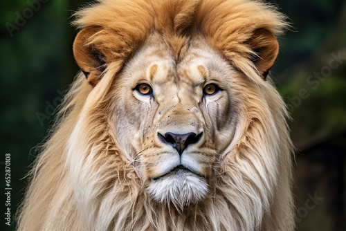 White Lion, Portrait Wildlife animal © arhendrix