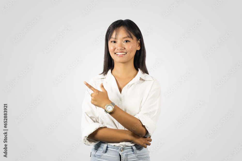 Young and Beautiful Asian College Student Girl from Nepal giving several hand gestures Young and Beautiful Asian College Student Girl from Nepal giving several hand gestures