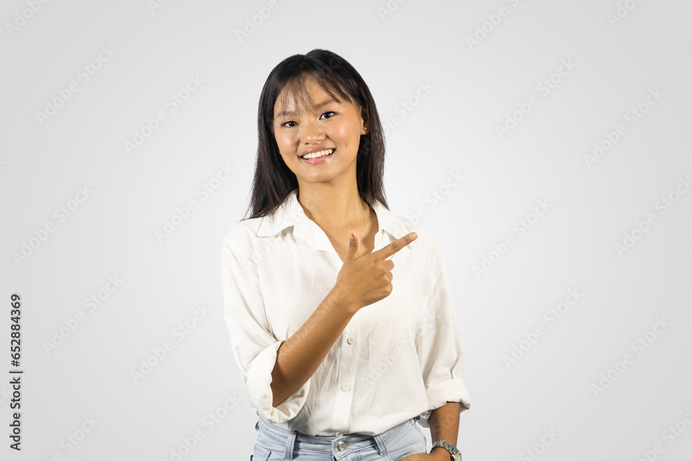 Young and Beautiful Asian College Student Girl from Nepal giving several hand gestures Young and Beautiful Asian College Student Girl from Nepal giving several hand gestures
