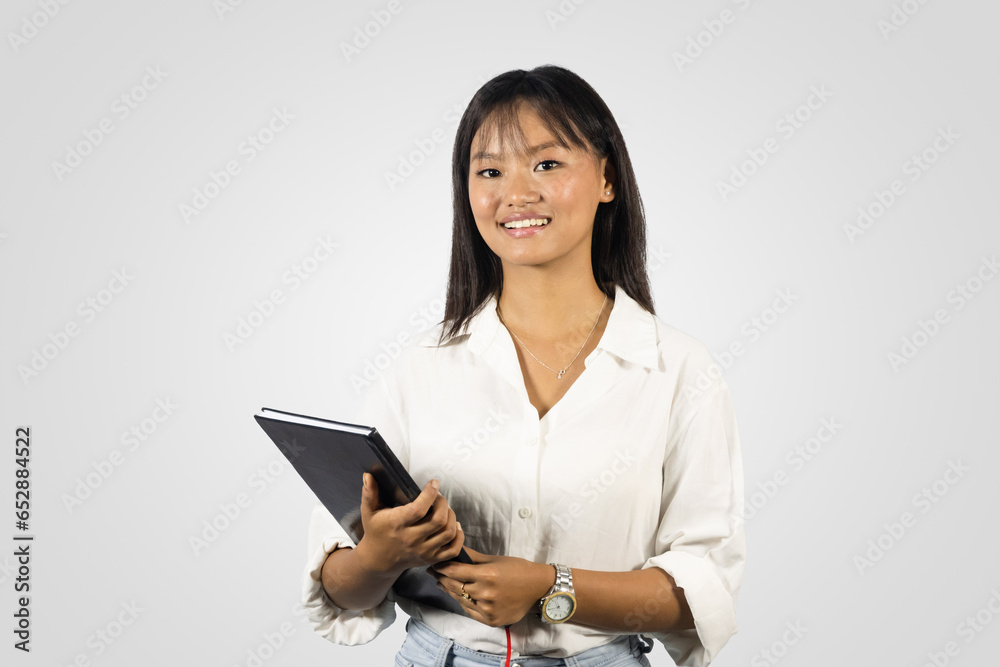 Young and Beautiful Asian College Student Girl from Nepal giving several hand gestures Young and Beautiful Asian College Student Girl from Nepal giving several hand gestures