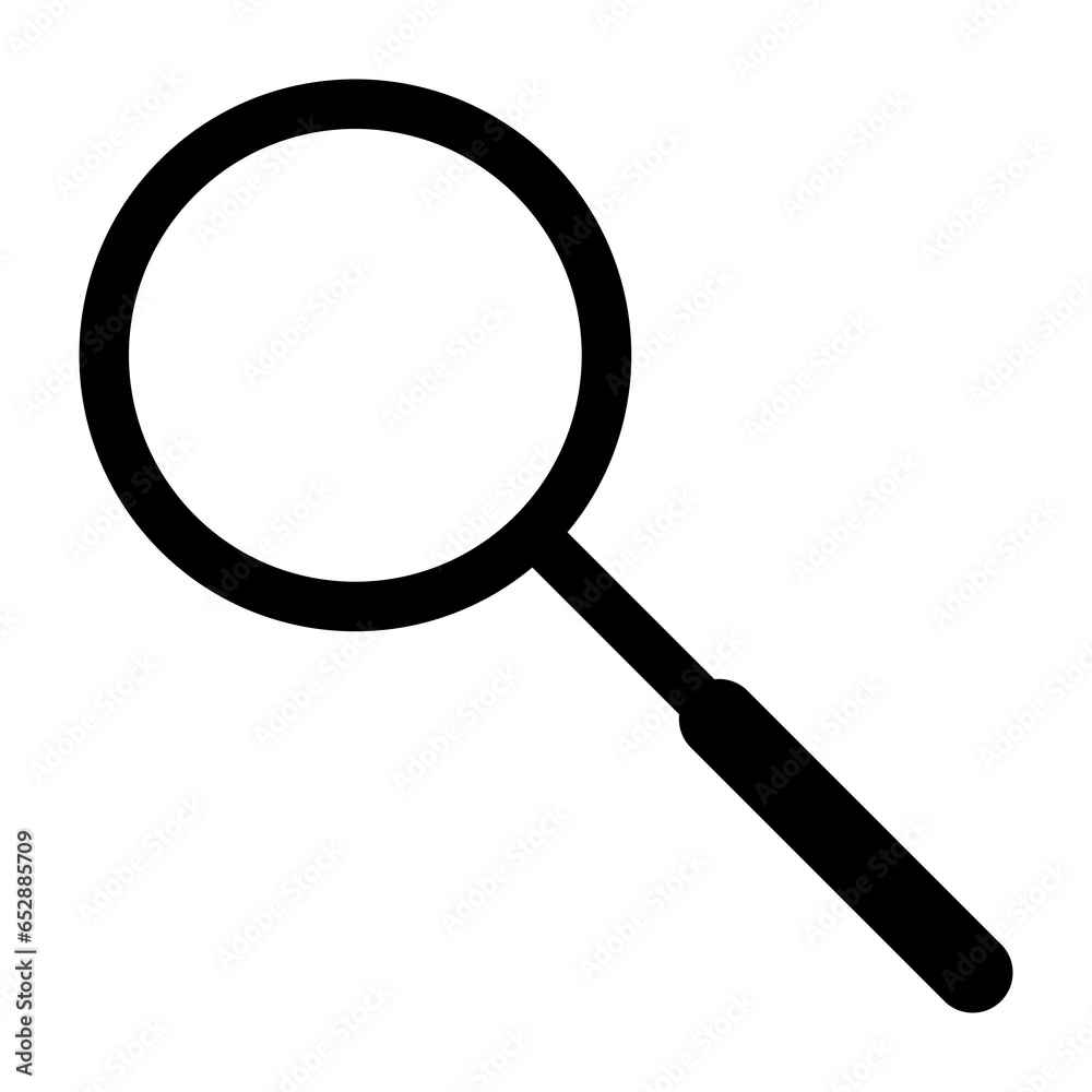 Search icon vector. Magnifier, research icon symbol illustration Search icon vector. Magnifier, research icon symbol illustration