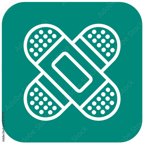 Band Aid Vector Icon Design Illustration