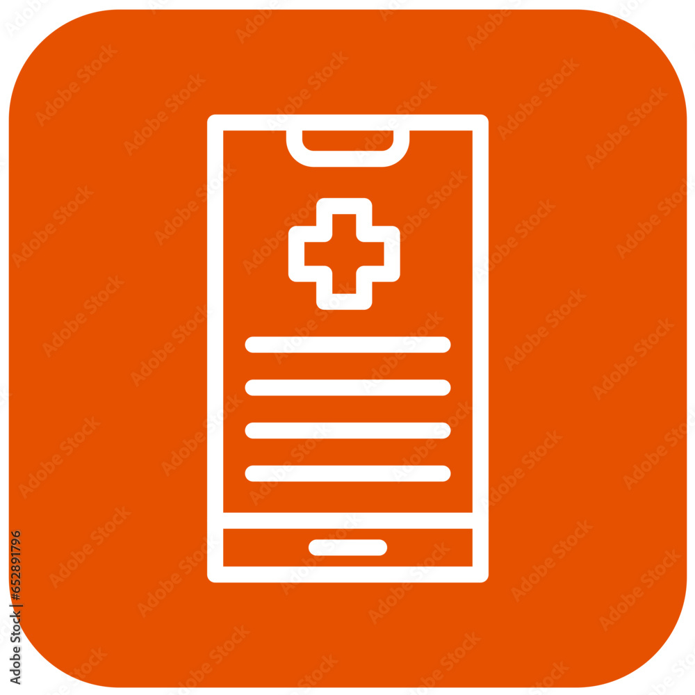 Mobile Phone Vector Icon Design Illustration Mobile Phone Vector Icon Design Illustration