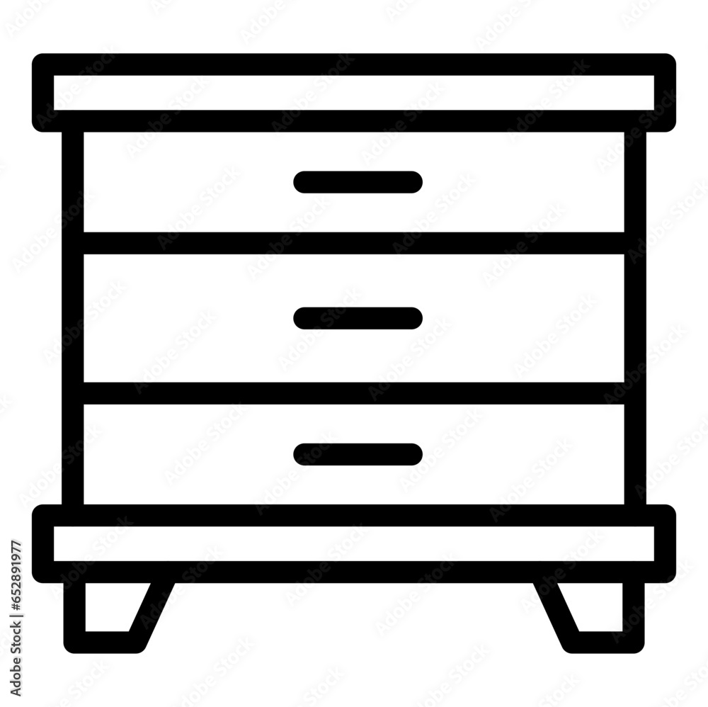 Cabinet Vector Icon Design Illustration Cabinet Vector Icon Design Illustration