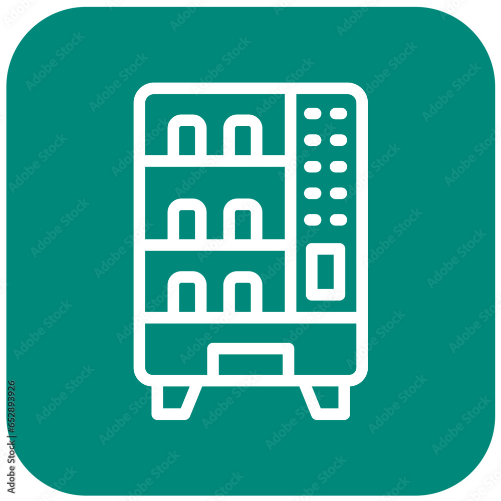 Vending Machine Vector Icon Design Illustration Vending Machine Vector Icon Design Illustration