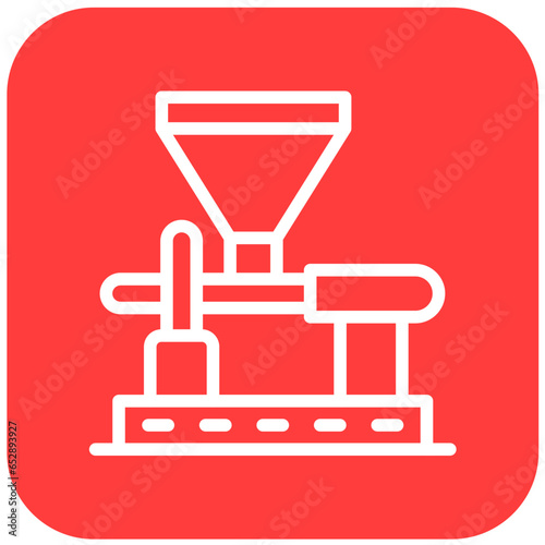 Coffee Mill Vector Icon Design Illustration