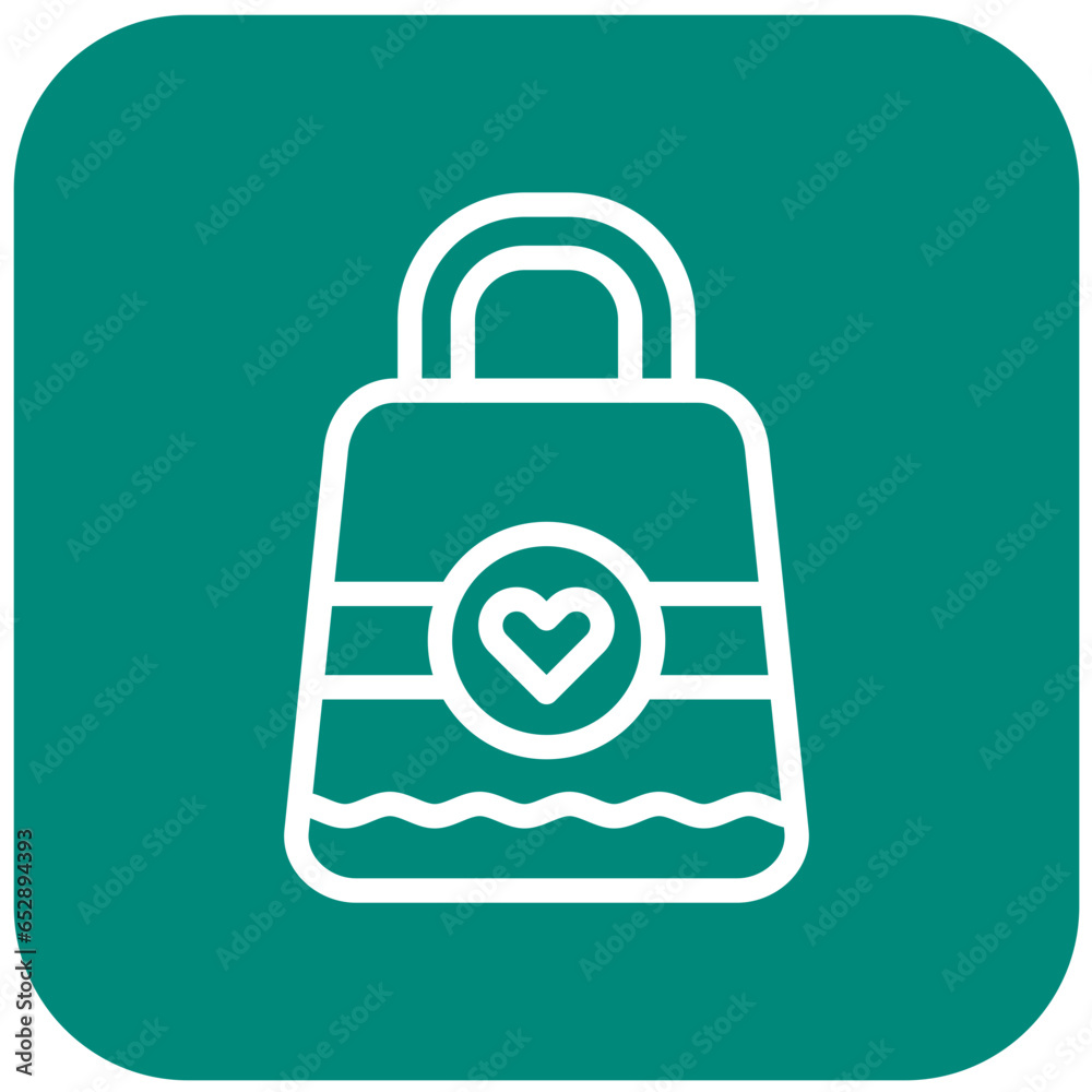 Gift bag Vector Icon Design Illustration Gift bag Vector Icon Design Illustration