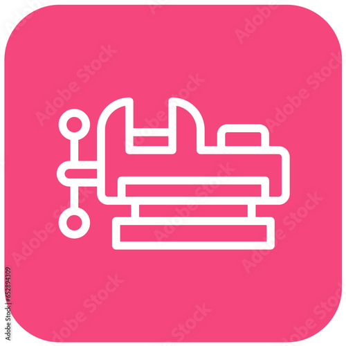 Vise Vector Icon Design Illustration