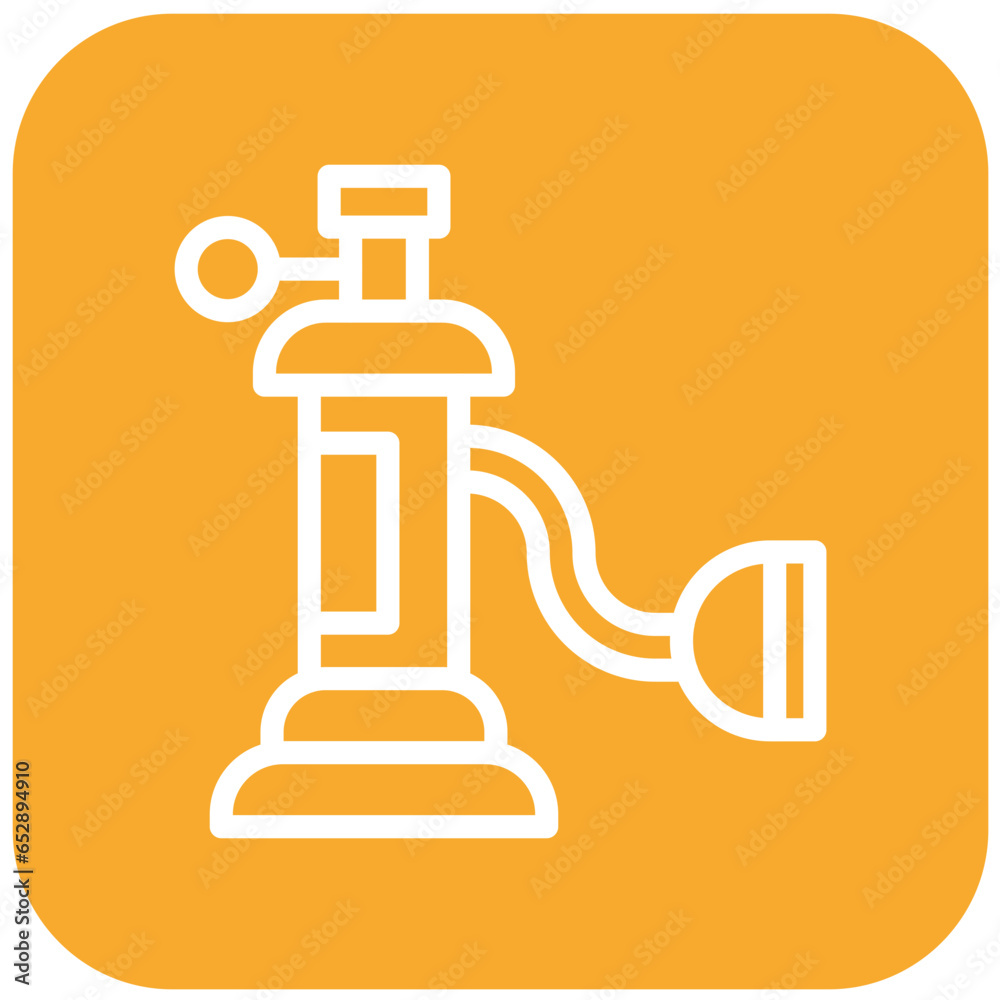Oxygen Tank Vector Icon Design Illustration Oxygen Tank Vector Icon Design Illustration