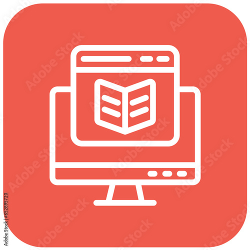 Book Vector Icon Design Illustration
