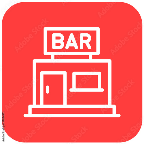 Bar Vector Icon Design Illustration