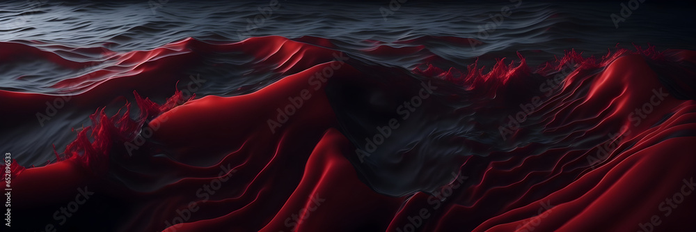 dark red sea water realistic abstract background dark red sea water realistic abstract background