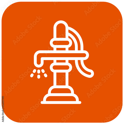 Water Pump Vector Icon Design Illustration