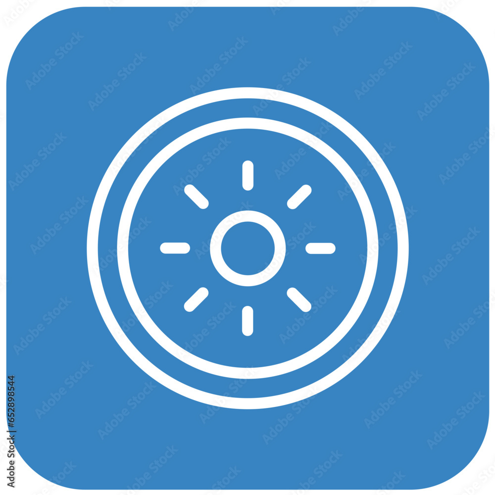 Brightness Vector Icon Design Illustration Brightness Vector Icon Design Illustration