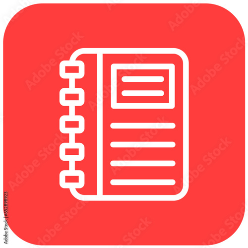 Planner Vector Icon Design Illustration