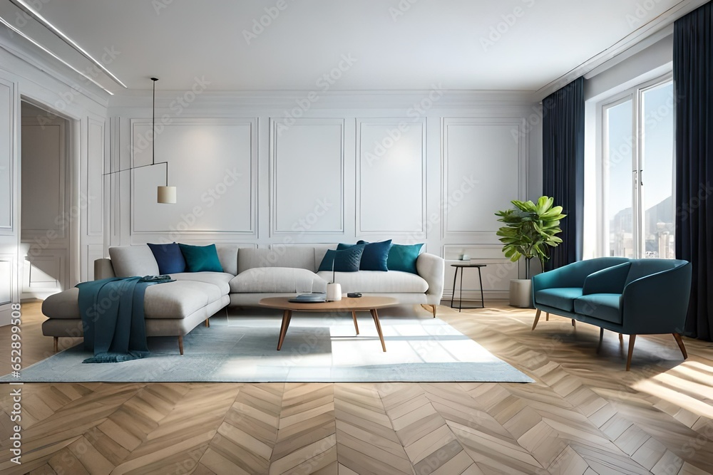 Fototapeta premium modern living room