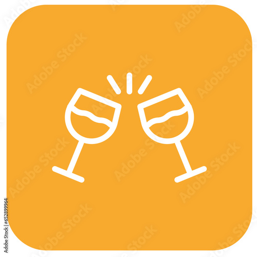 Toast Vector Icon Design Illustration