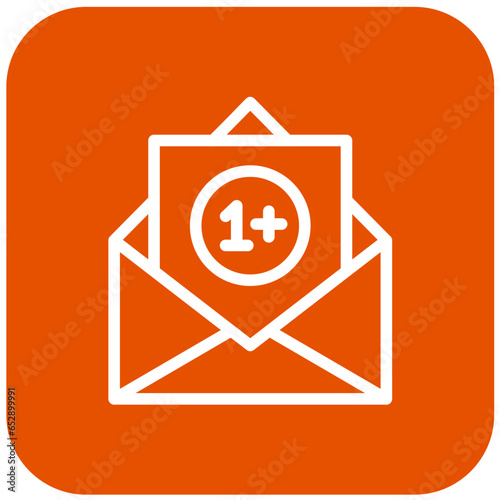 Unread Vector Icon Design Illustration