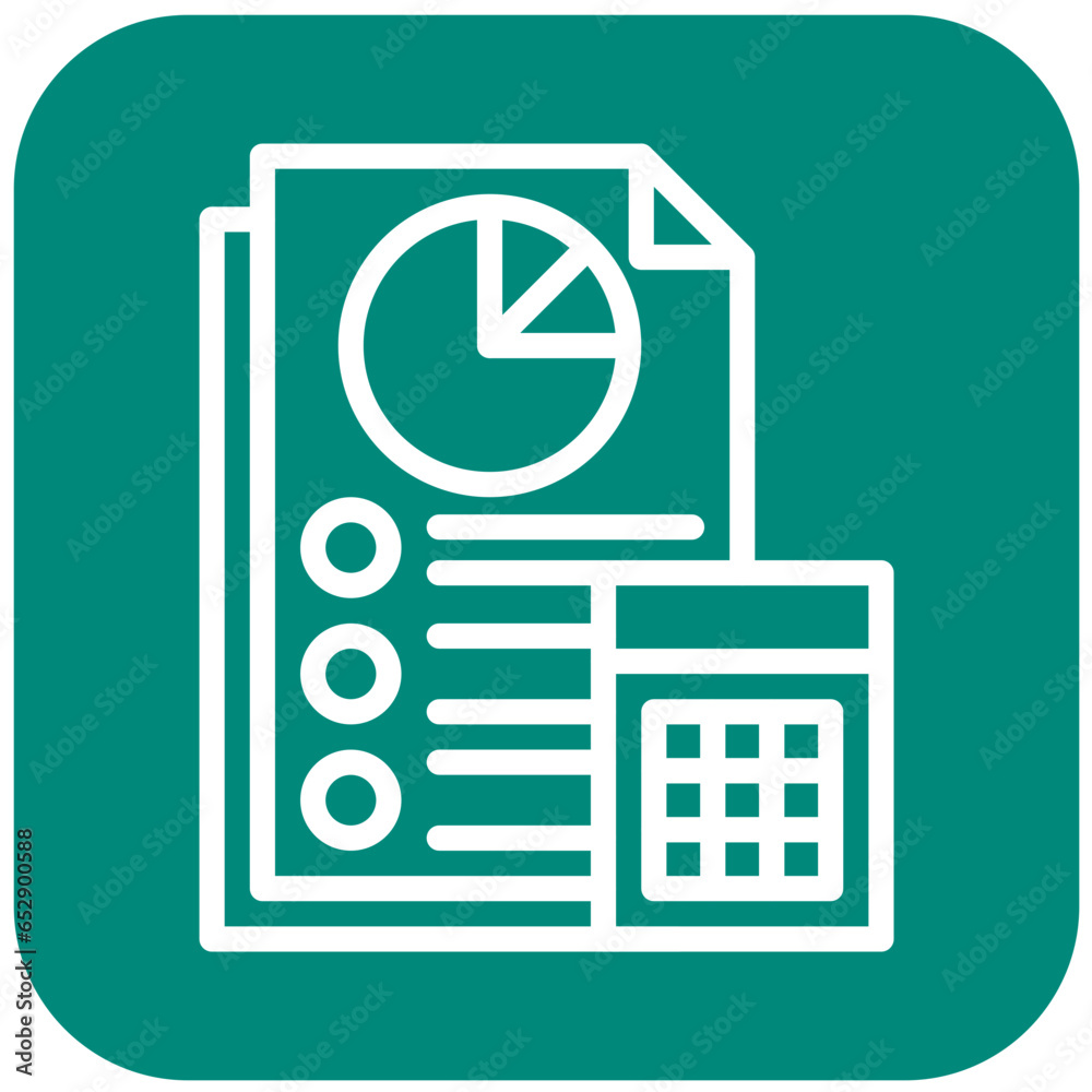 Accounting Vector Icon Design Illustration Accounting Vector Icon Design Illustration