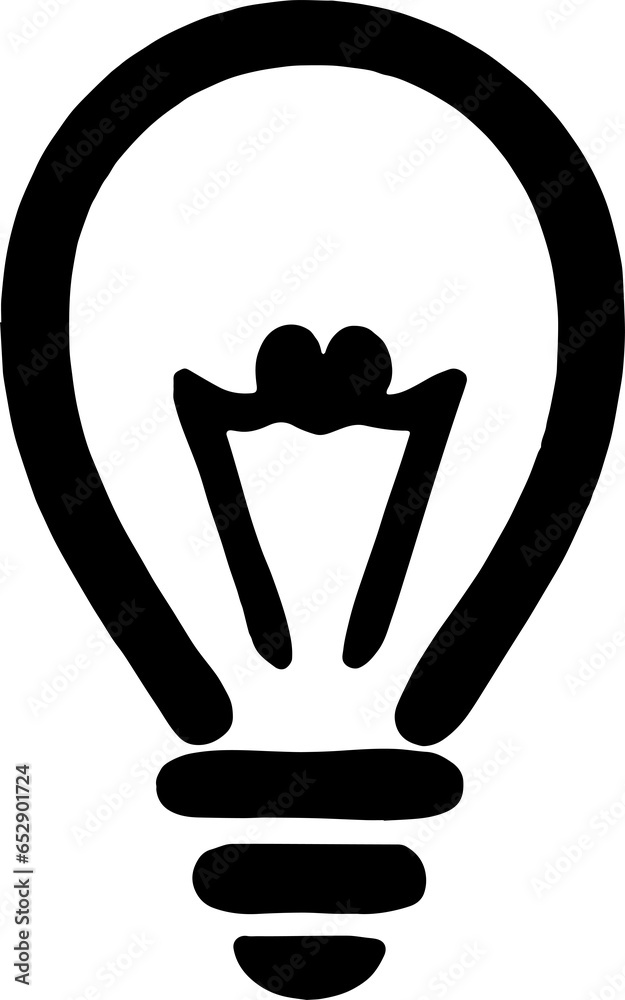 Lights bulb and LED light icon power saving lights illustration isolated on white background Lights bulb and LED light icon power saving lights illustration isolated on white background