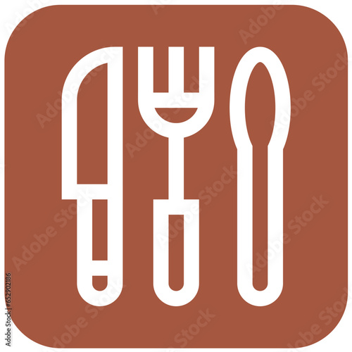 Cutlery Vector Icon Design Illustration