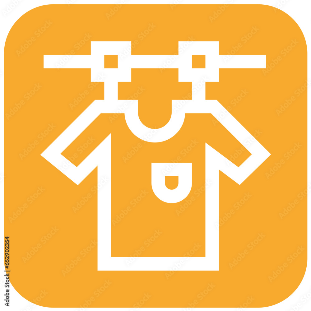 Obraz premium Drying Vector Icon Design Illustration