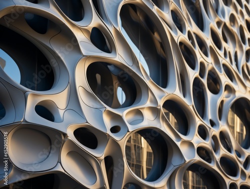 Fluid Lines and Captivating Designs  A Parametricism-Inspired Building Facade