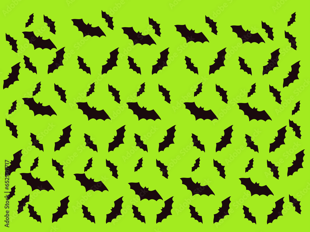 bat pattern green, background, wallpaper
