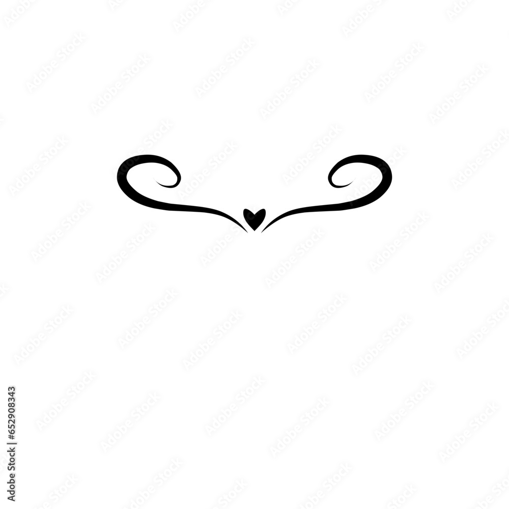 swirl divider decoration swirl divider decoration