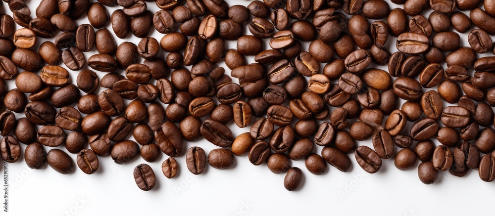 Gorgeous coffee isolated on white Gorgeous coffee isolated on white
