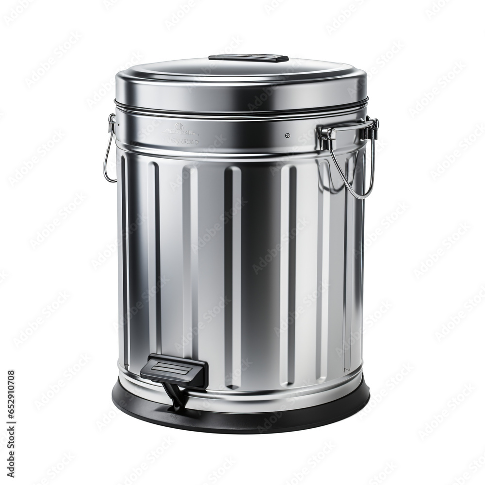 garbage can isolated against transparent background garbage can isolated against transparent background