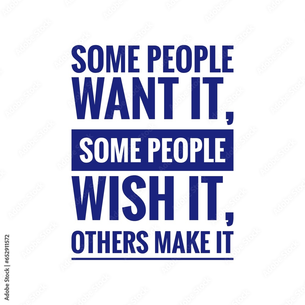 ''Make it'' Quote Illustration ''Make it'' Quote Illustration