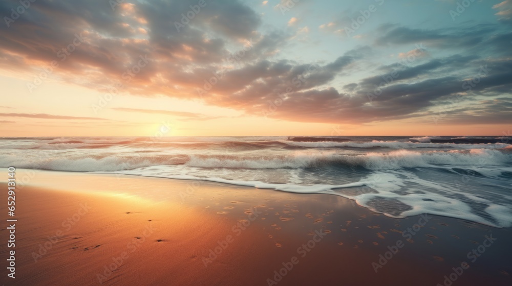 Intricate Sand Patterns: A Coastal Sunrise Delight Intricate Sand Patterns: A Coastal Sunrise Delight