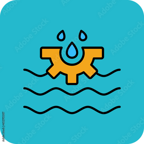 Fluid mechanics Icon