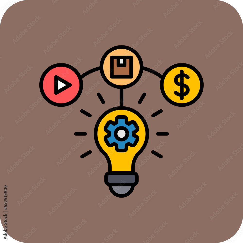 Creative idea Icon Creative idea Icon