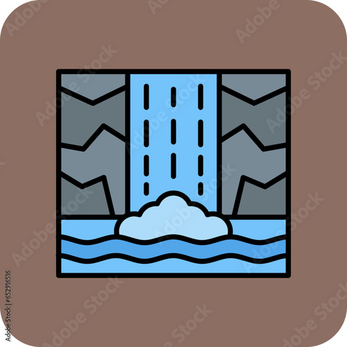 Waterfall Icon