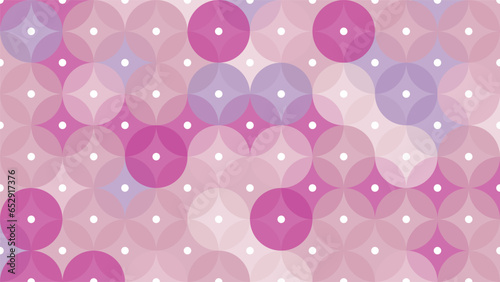 Polka Dot Pop Art Creative Design, Vector Illustration, Abstract Background