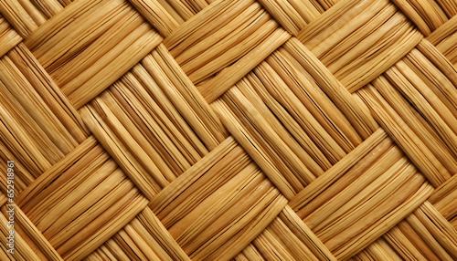 Seamless Pattern of Wicker Rattan Furniture Texture  Bamboo texture