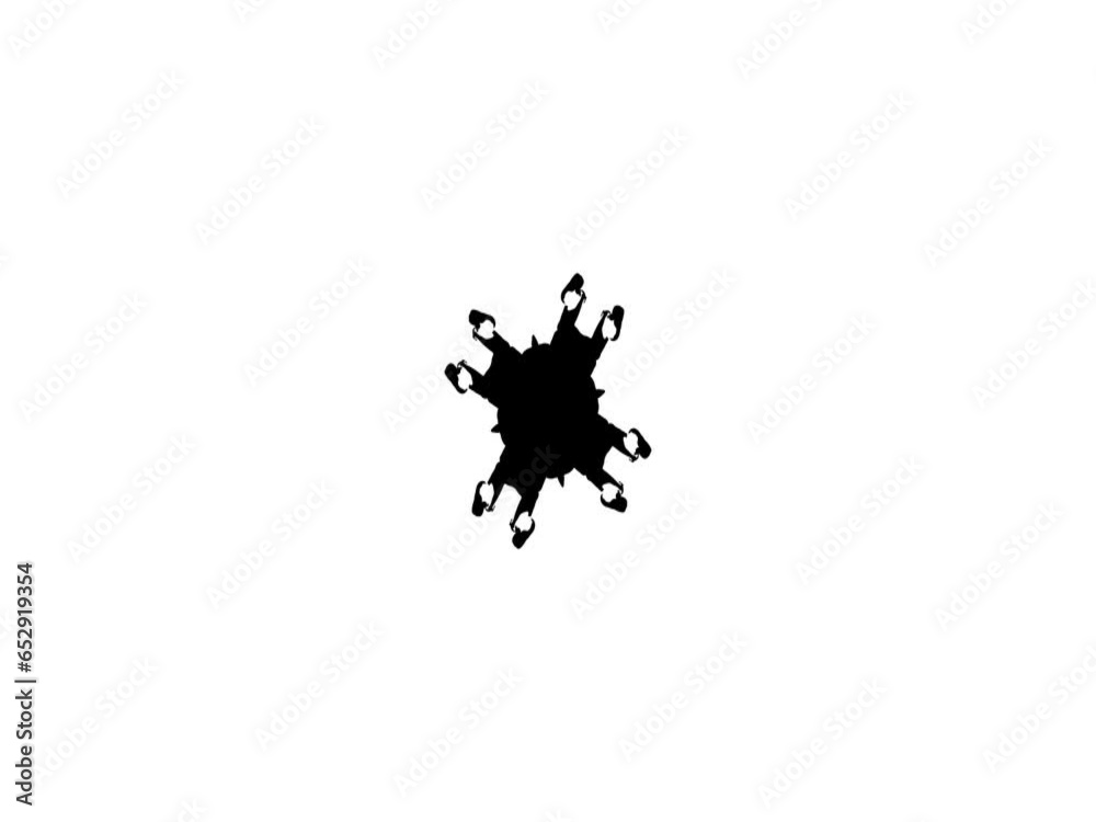 Spidget Rotation Gif Cross rotation animation. Cross animation element for gif banner. Cross ...