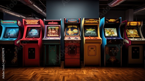 world of classic arcade gaming, where nostalgia meets modern fun photo
